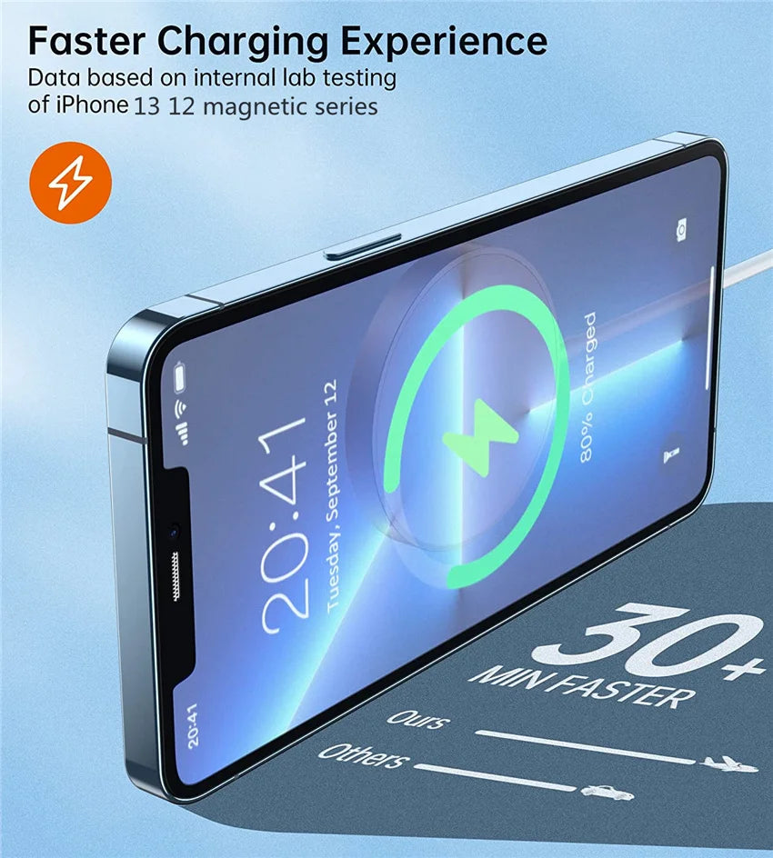 🔌 Magnetic Wireless Charger Pad