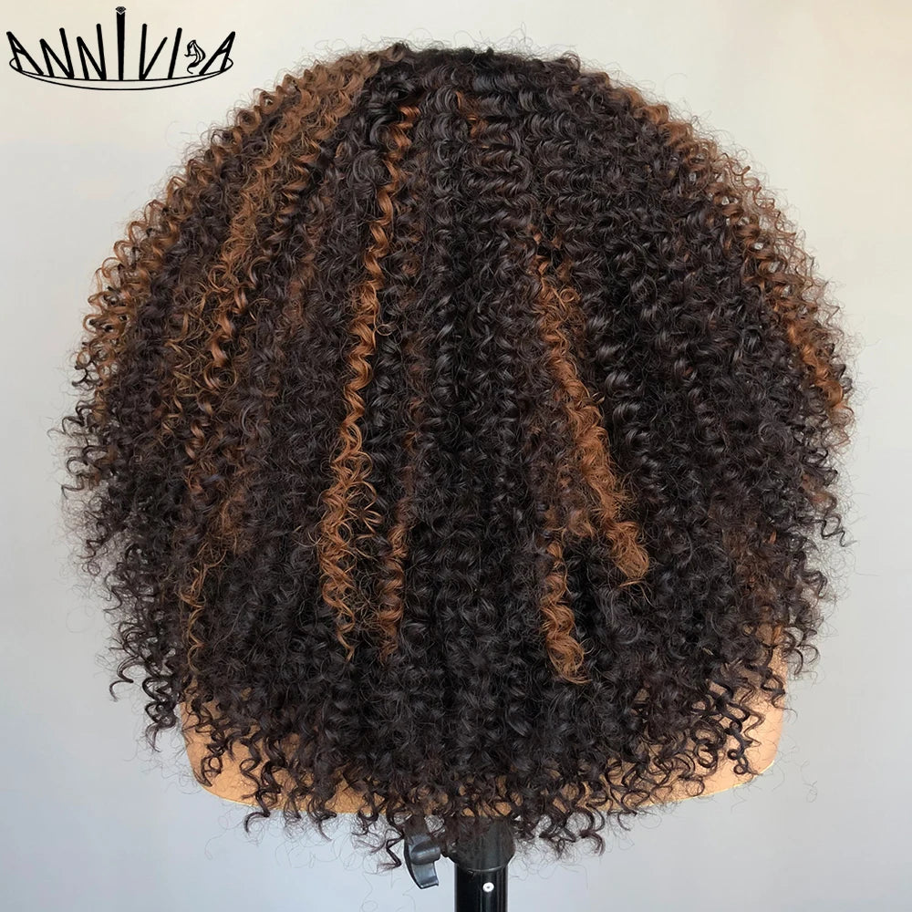 Lace Front Wig – Afro Kinky Curly