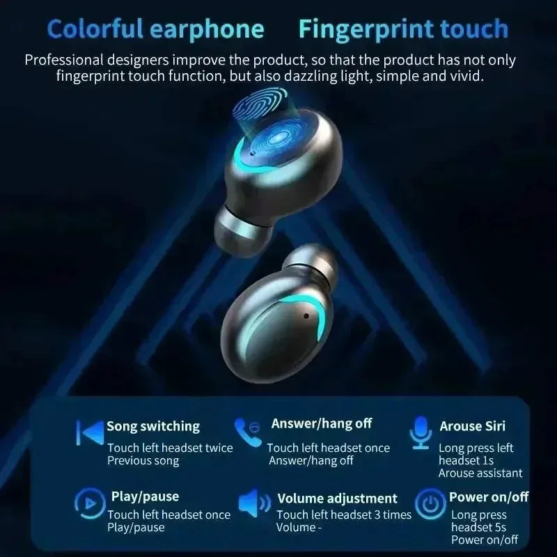 TWS F9-5 Bluetooth Earphones