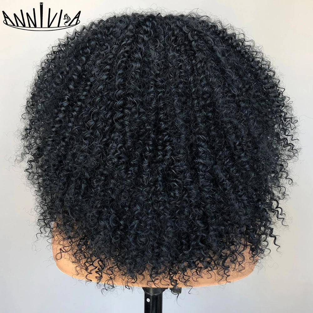 Lace Front Wig – Afro Kinky Curly