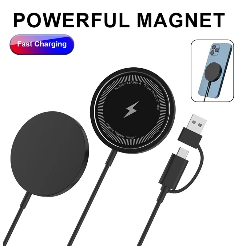 🔌 Magnetic Wireless Charger Pad