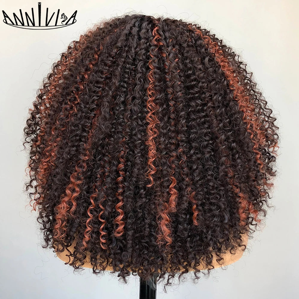 Lace Front Wig – Afro Kinky Curly