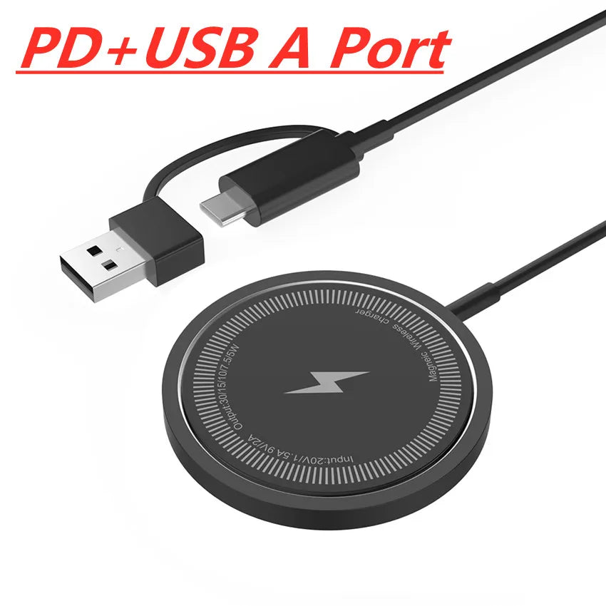 🔌 Magnetic Wireless Charger Pad
