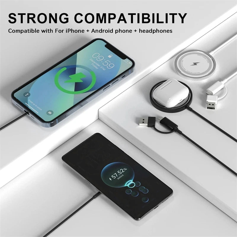🔌 Magnetic Wireless Charger Pad