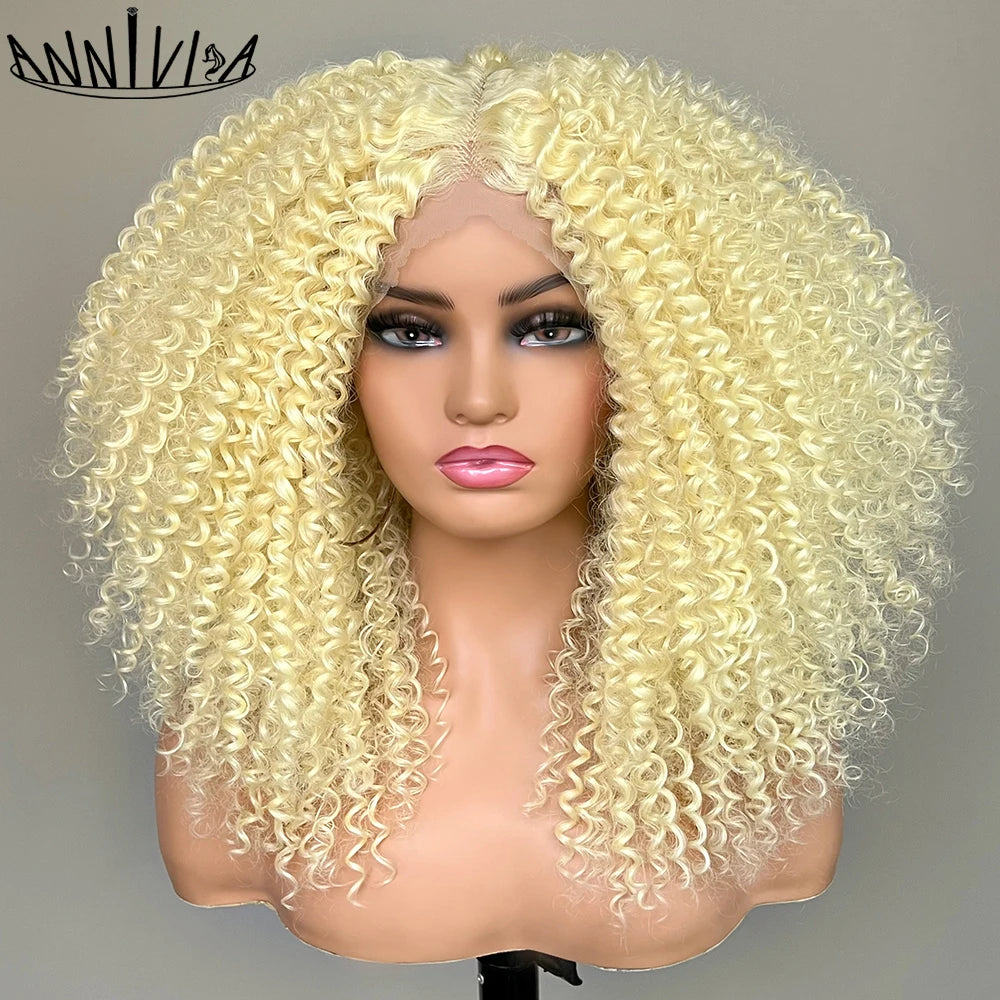 Lace Front Wig – Afro Kinky Curly