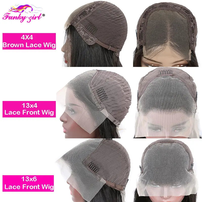 Highlight Wig Human Hair Lace Front Wig