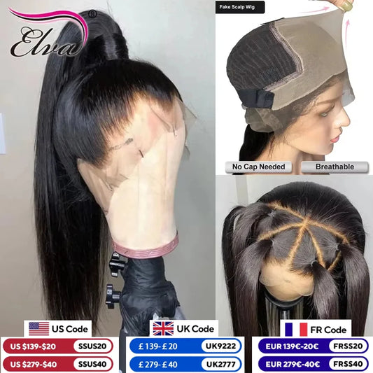 Human Hair 360 Full Lace Wig