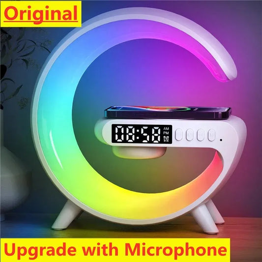 Bluetooth Speaker & Wireless Charger Pad Stand