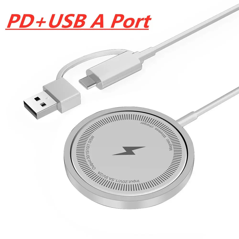 🔌 Magnetic Wireless Charger Pad