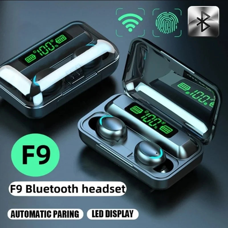 TWS F9-5 Bluetooth Earphones