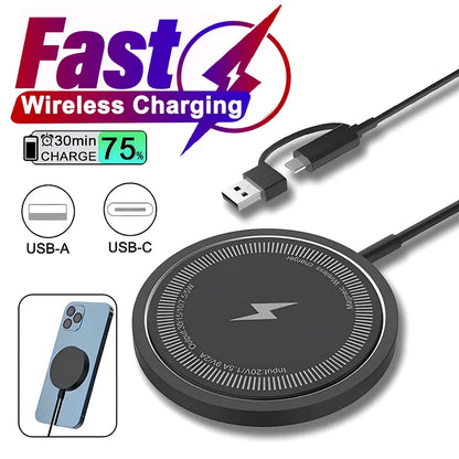 🔌 Magnetic Wireless Charger Pad