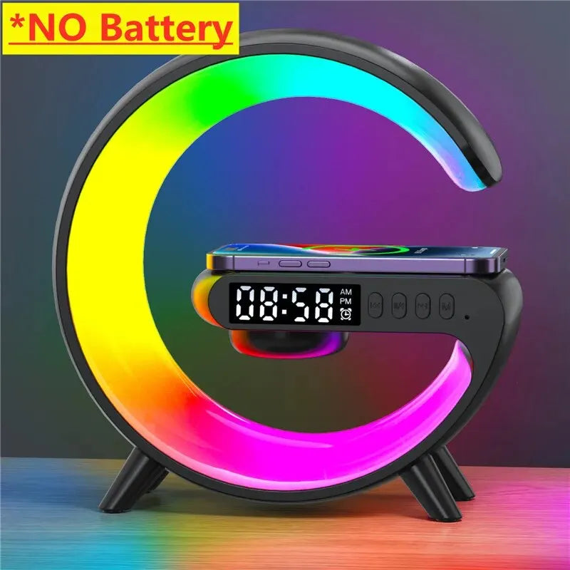 Bluetooth Speaker & Wireless Charger Pad Stand
