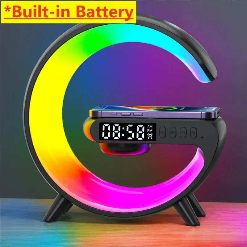 Bluetooth Speaker & Wireless Charger Pad Stand