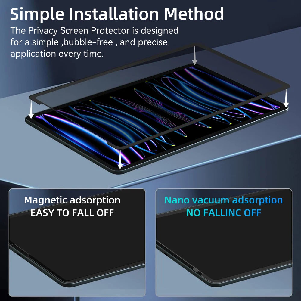 Privacy Screen Protector for iPad