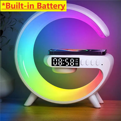 Bluetooth Speaker & Wireless Charger Pad Stand
