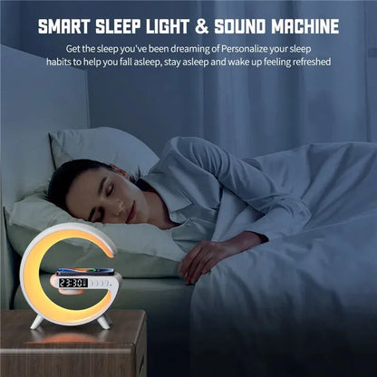 Bluetooth Speaker & Wireless Charger Pad Stand