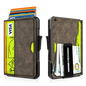 Wallet for Men - with Money Clip Slim Leather Slots