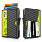 Wallet for Men - with Money Clip Slim Leather Slots