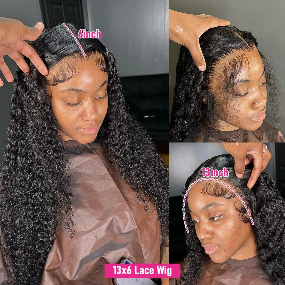 Water Wave Lace Front Wig