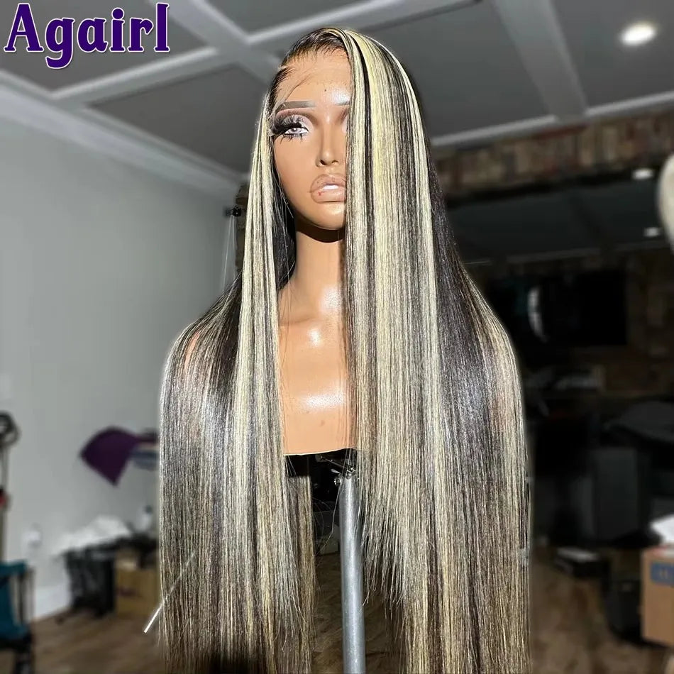 1B/27 Highlight 13x4 & 13x6 Lace Frontal Wig