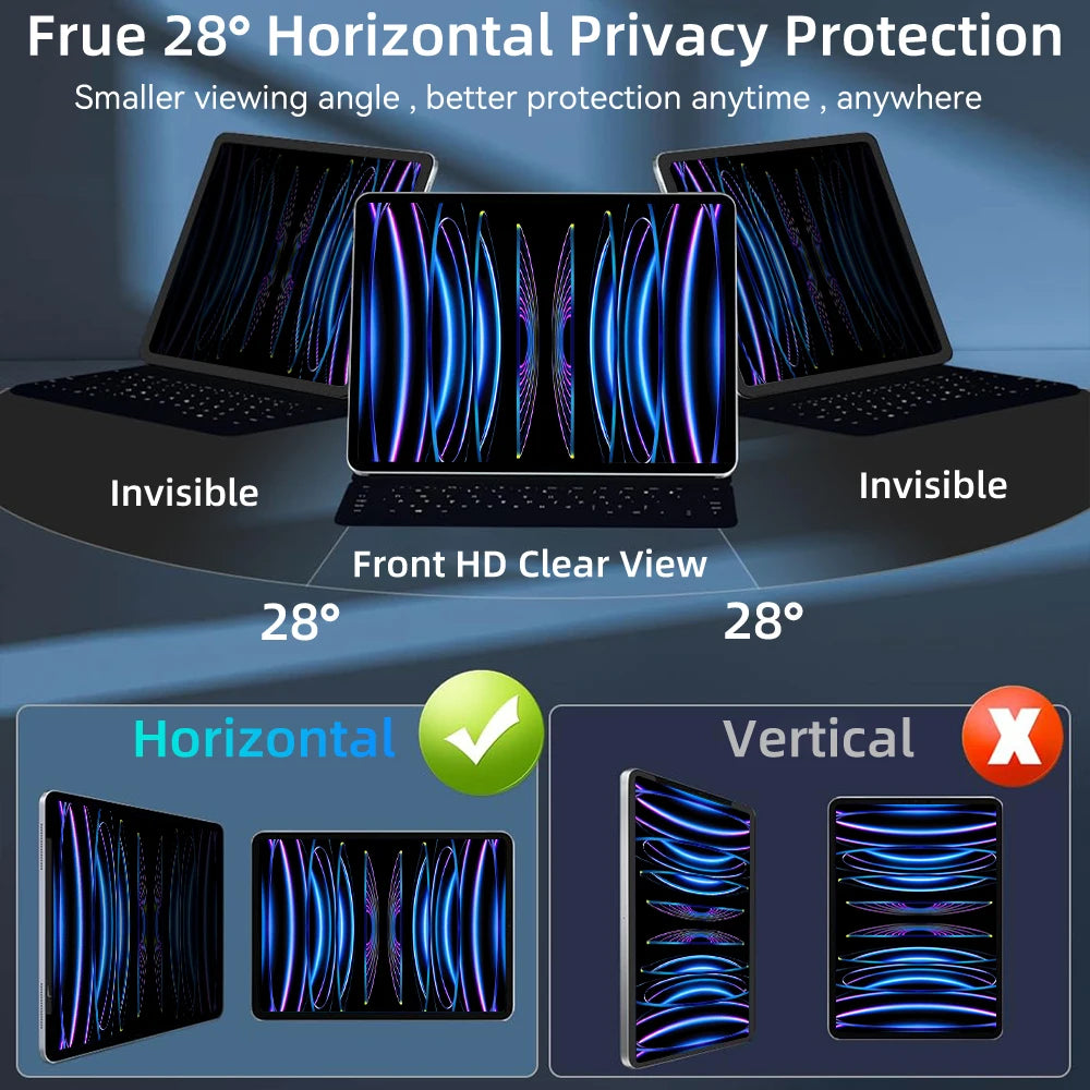 Privacy Screen Protector for iPad