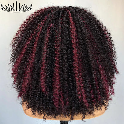 Lace Front Wig – Afro Kinky Curly
