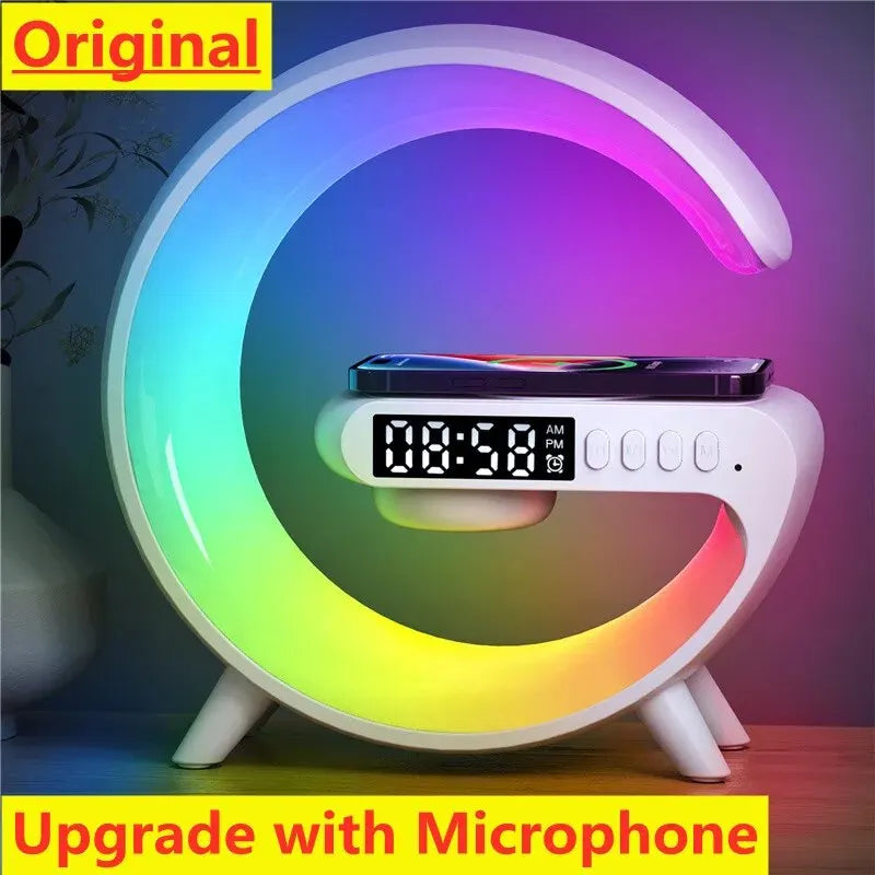 Bluetooth Speaker & Wireless Charger Pad Stand