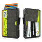 Wallet for Men - with Money Clip Slim Leather Slots