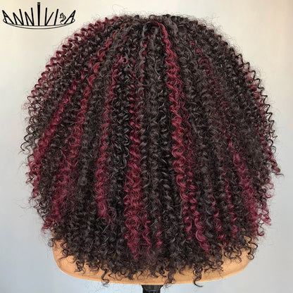Lace Front Wig – Afro Kinky Curly
