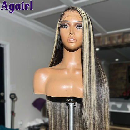 1B/27 Highlight 13x4 & 13x6 Lace Frontal Wig